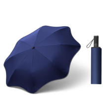New Creative Round Corner Automatic Customized Logo Folding Umbrella